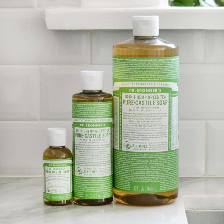 Actual product image Dr. Bronner's 18-IN-1 Baby Mild (Liquid soap, 60 ml)