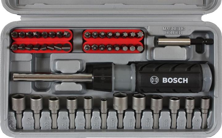 Actual product image Bosch Zubehör Screwdriver bit set (Hexagonal (hexagonal) M3, Hexagonal (hexagonal) M5, Cross Phillips PH M2, Hexagon socket TX M20, Hexagon socket TX M25, Cross Pozidriv PZ M0, Hexagonal (hexagonal) M4, Hexagonal M2, Cross Phillips PH M1, Hexagon socket TX M15, Cross Pozidriv PZ M3, Cross Phillips PH M0, Hexagon socket TX M30)