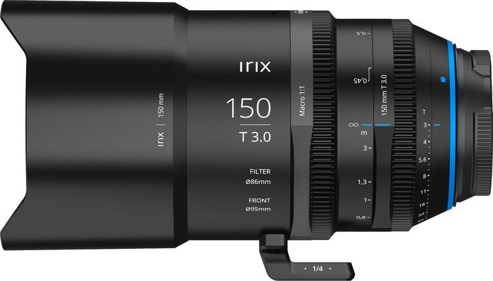 Produktbild Irix 150 mm T/3-32 Macro Cine (metrisch), Canon RF (Canon RF, APS-C / DX, Micro Four Thirds, Vollformat)