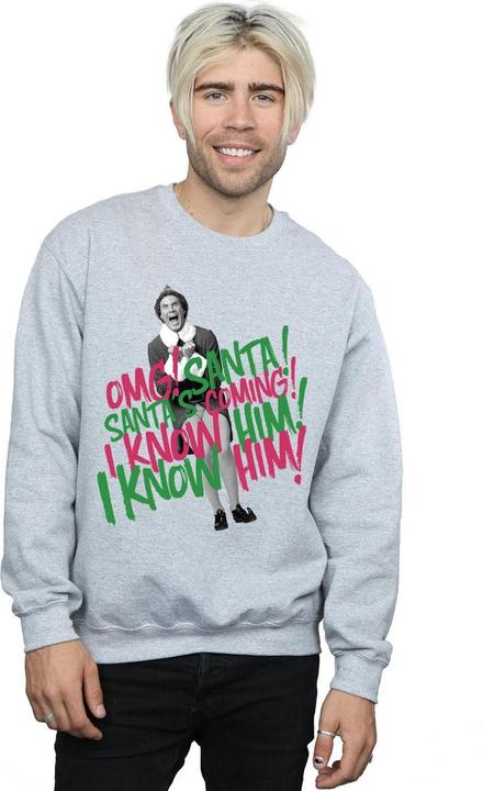 Produktbild Elf Santa's Coming Sweatshirt (S)