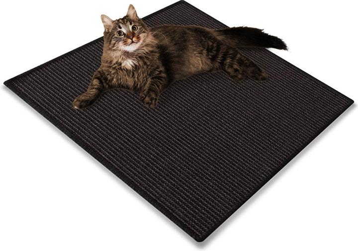 Produktbild Karat Sisal-Kratzteppich (0.80 cm, Schwarz)