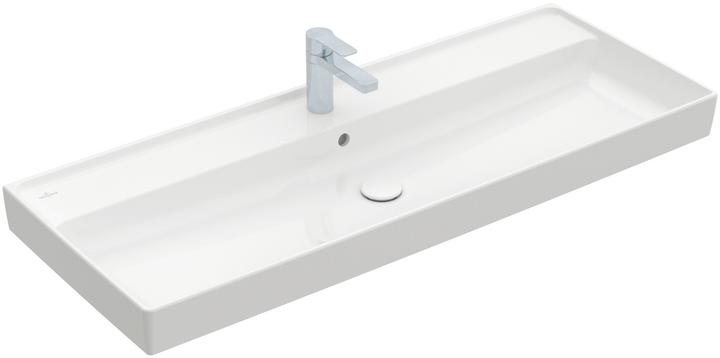Villeroy & Boch V&B cabinet washbasin COLLARO 1200x470mm w ÜL f 3-hole fitting white C+ (470 mm, 1200 mm)