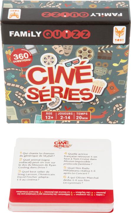 Image du produit Topi games Family Quizz Cinema & Serie TV (Fr) (Français)