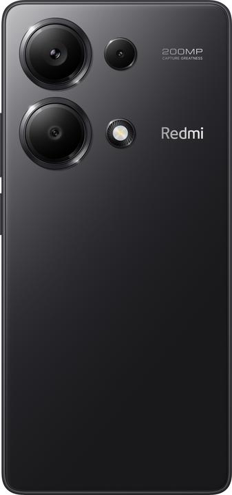 Productafbeelding Xiaomi Redmi Note 13 Pro 8+256 Middernacht Zwart (256 GB, Middernachtelijk zwart, 6.67", Dubbele SIM, 200 Mpx, 4G)