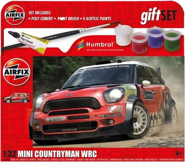 Actual product image Airfix Hanging Gift Set MINI Countryman WRC