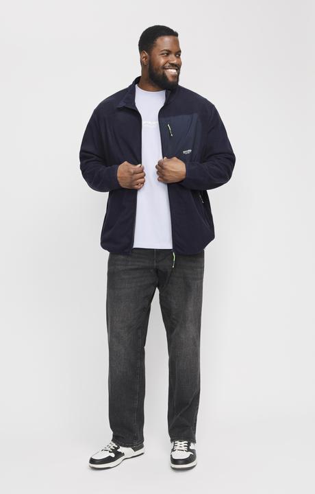 Actual product image Jack & Jones Plus Size Fleecejacke Fleecejacke (3XL)