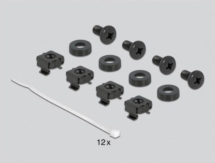 Actual product image Delock Cable Management Brush Strip with Cable Support Plate
