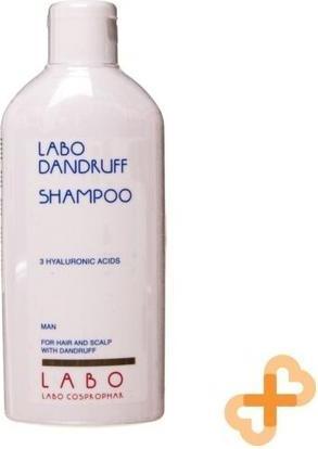 Actual product image Labo Market LABO DANDRUFF Anti-Dandruff Shampoo with 3 Hyaluronic Acids for Men 200ml (200 ml, Liquid shampoo)