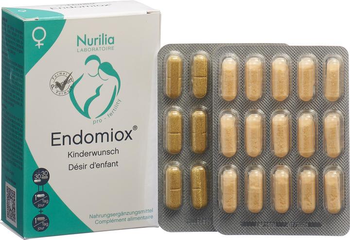 Actual product image Nurilia Endomiox Caps+Tabl (60 Piece, Capsules, 82 g)