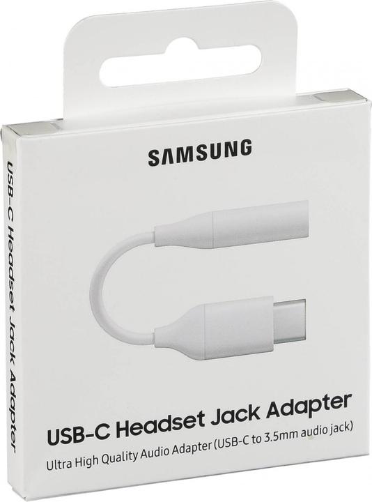Actual product image Samsung USB-C audio adapter (USB Type C, 3.5mm jack)
