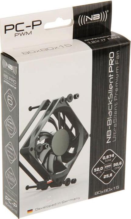 Image du produit Noiseblocker BlackSilent PRO (80 mm, 1 x)