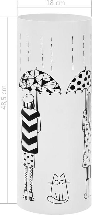 Immagine prodotto VidaXL Heinrick (18 x 8 x 48,5 cm)
