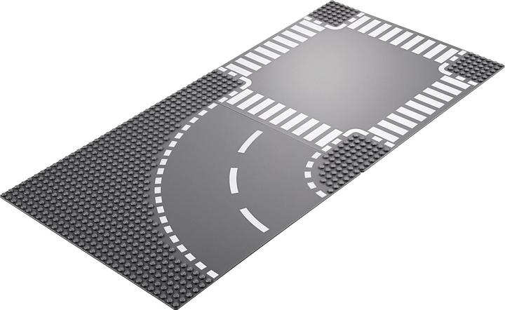 Actual product image LEGO Curve and crossing (60237, LEGO City)