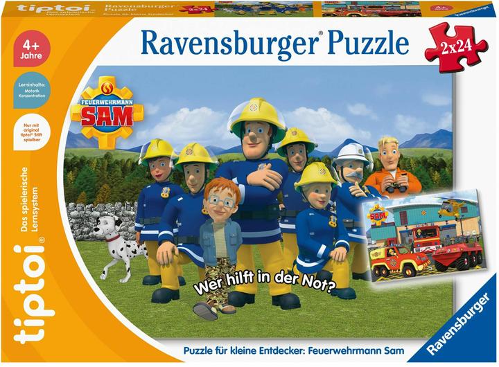 Produktbild tiptoi Puzzle für kleine Entdecker: Feuerwehrmann Sam (Deutsch)