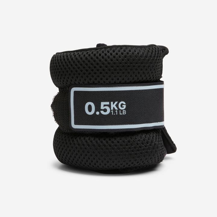 Produktbild Domyos Gewichtsmanschetten Hand- und Fussgelenke 2er-Set 0,5 kg (2 x 0.5 kg)