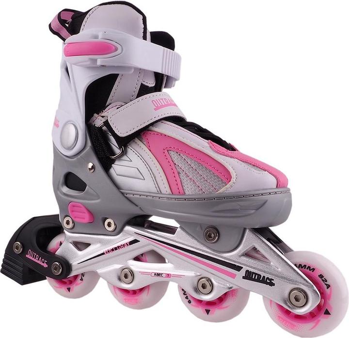 Produktbild Outrace Schlittschuhe Voltgrau grau-rosa PW-126B-9 (40-43) (40, 41, 42, 43)
