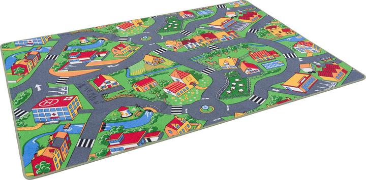 Produktbild Pergamon Strassenteppich Beidseitig Strassenlandschaften (133 x 133 cm)