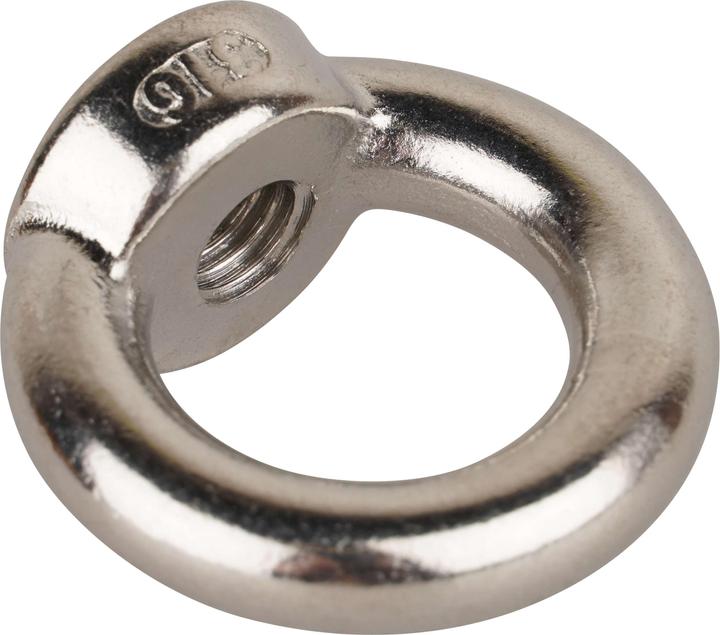 Mamutec Ghiera in acciaio inox M10
