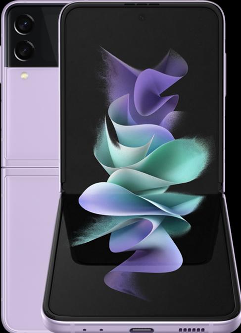Image du produit Samsung Galaxy Z Flip3 5G UE (128 Go, Lavande, 6.70", SIM + eSIM, 12 Mpx, 5G)