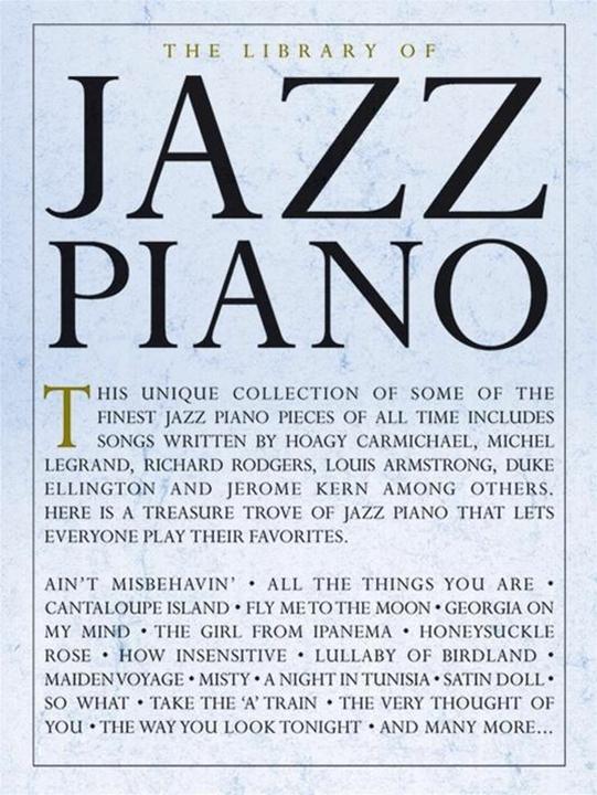 Actual product image The Library Of Jazz Piano (English, Hal Leonard Publishing Corporation, 2017)