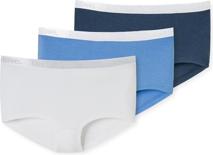 Schiesser 3er Pack Teens Girls 95/5 Organic Cotton Short Slip (140, 3er Pack)