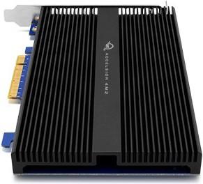 Actual product image OWC 0TB Accelsior 4M2 PCIe M.2 NVMe SSD Adapter Card