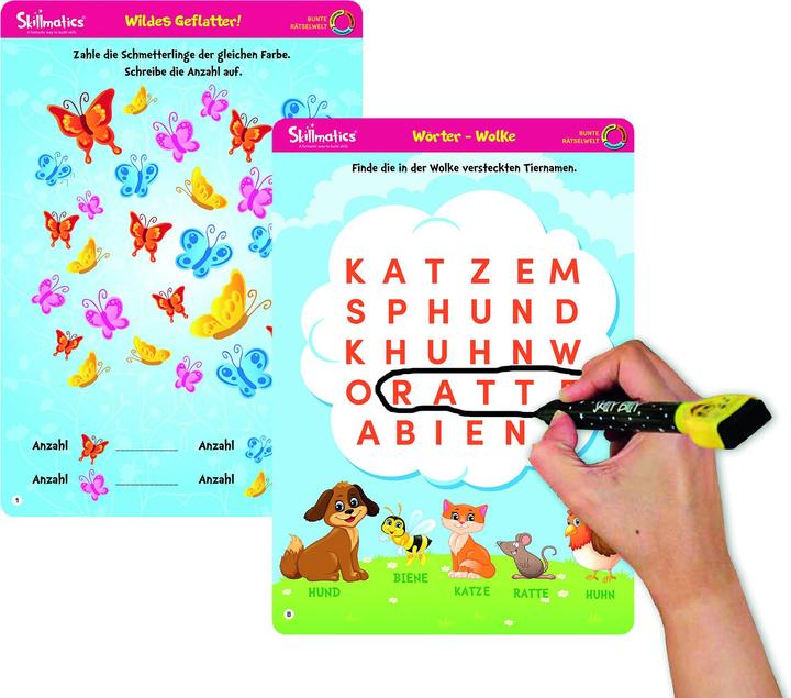 Produktbild Skillmatics Bunte Rätselwelt, d (Deutsch)