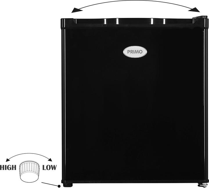 Produktbild Primo PR148DV Mini Vriezer - Diepvries Klein - Vrijstaand - 33L - D - Zwart (Freistehend, 33 l)