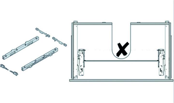 Produktbild Hettich Synchronisation Umlenkung Push to open Silent