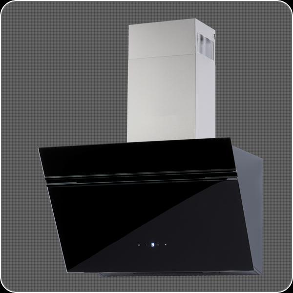 Image du produit Wolkenstein Kopffreihaube W S5-60 ABTZ BxT 60 x 38,6 cm schwarz (Hotte murale)