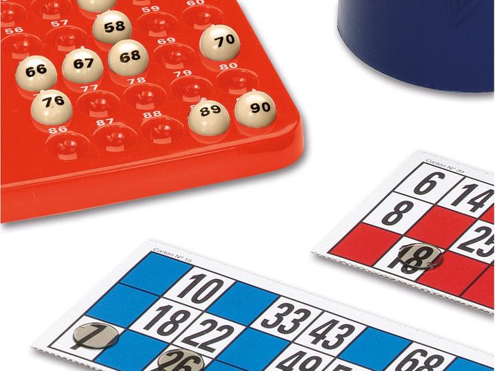Actual product image Cayro Automatic Bingo (German, French, Italian, English)