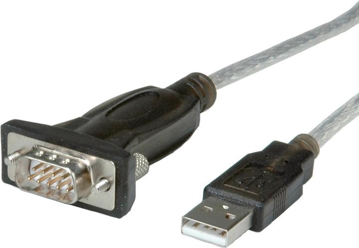 Produktbild Roline Konverter-Kabel USB-seriell (1.80 m)