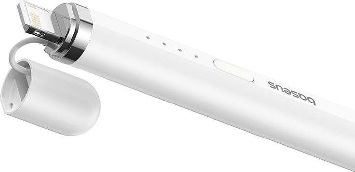 Actual product image Baseus Active stylus Smooth Writing Series with wireless charging, lightning (White)