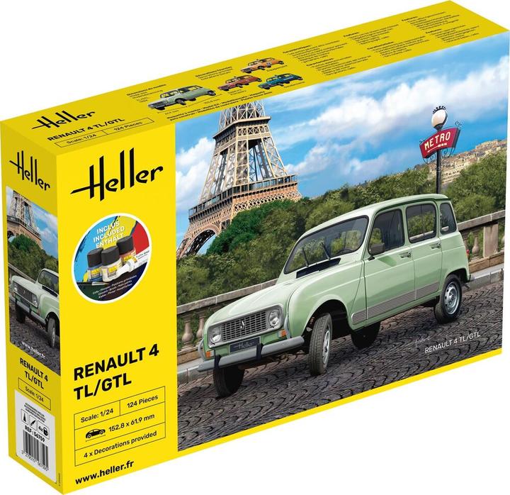 Produktbild Heller STARTER KIT Renault 4TL/GTL