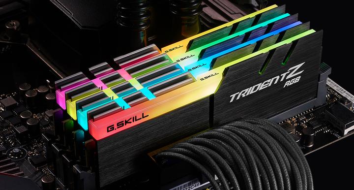 Actual product image G.Skill Trident Z RGB (4 x 8GB, 3600 MHz, DDR4-RAM, DIMM)