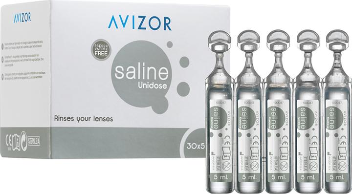 Avizor Saline Unidose (Kochsalzlösung Linsenmittel, 150 ml)