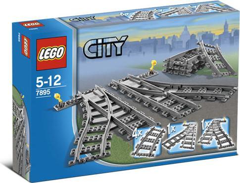 Produktbild LEGO Weichen (7895, LEGO City)