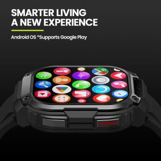 Produktbild Zeblaze Thor SQ Smartwatch – Schwarz (4G)