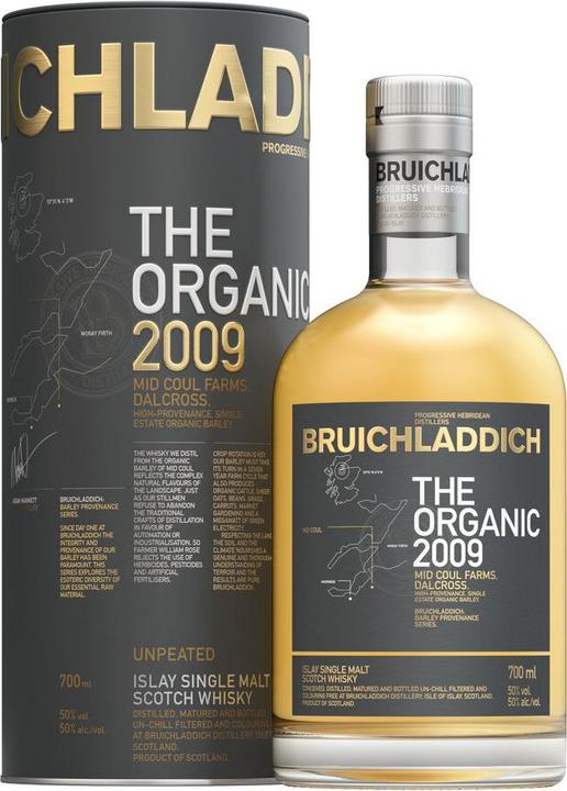 Produktbild Bruichladdich Organic Barley 2009 Single Malt Islay (Single Malt, 6 x 70 cl)