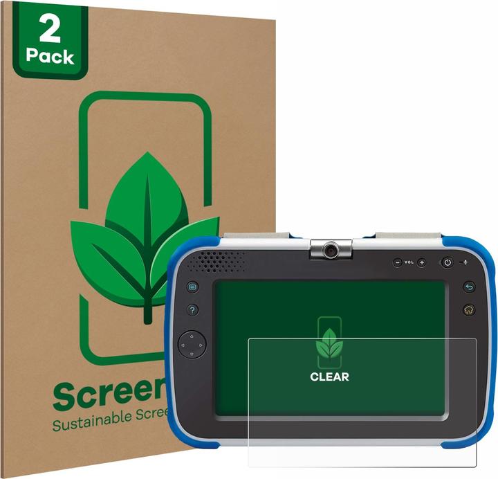 Produktbild ScreenLeaf Schutzfolie nachhaltiger Displayschutz Displayschutzfolie Folie Klar Transparent (2 Stück, Storio Max XL 2.0)