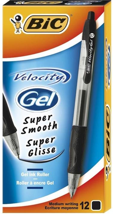 Actual product image Bic Gel pen Gel-Ocity 0.7 mm, black, pack of 12 600659 (Black, 12 x)