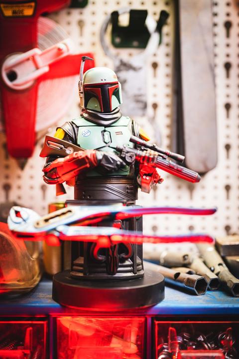 Actual product image Activision Cable Guy Star Wars Mandalorian : Boba Fett 20 cm (Xbox 360, Mac, PS4, Switch, PS5, Xbox One S, PC, Xbox Series X)
