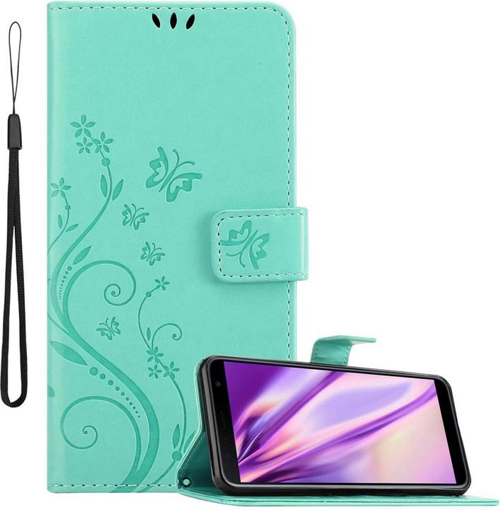Produktbild Cadorabo Flower Book Hülle (Samsung Galaxy J4+)