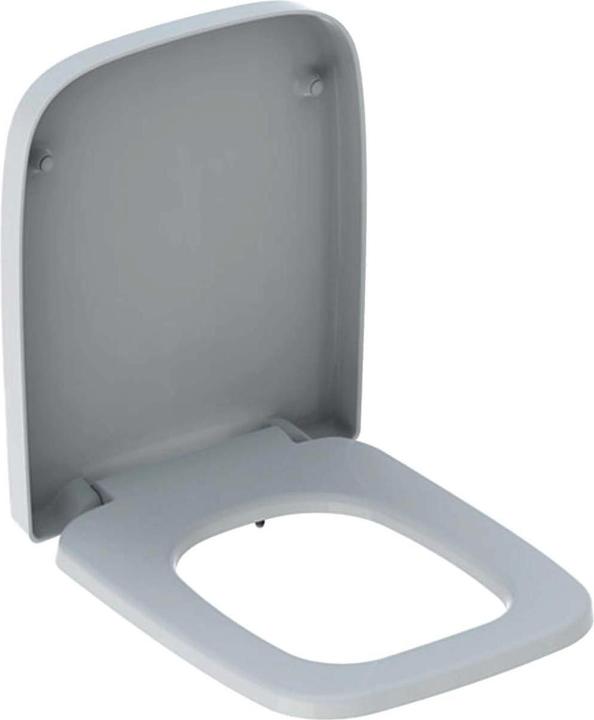 Produktbild Geberit WC-Sitz RENOVA PLAN eck. Dsg m Absenkauto Quick-Release weiss