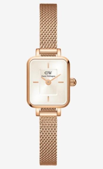 Image du produit Daniel Wellington Quadro Mini Melrose Champagne Rose Or (Montre analogique, 154 mm)