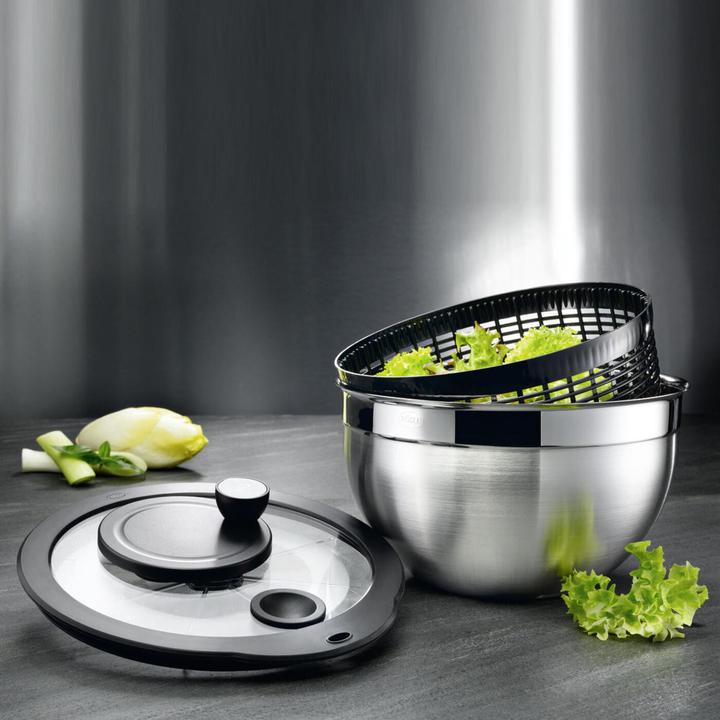 Productafbeelding Rösle Salatschleuder mit Glasdeckel
