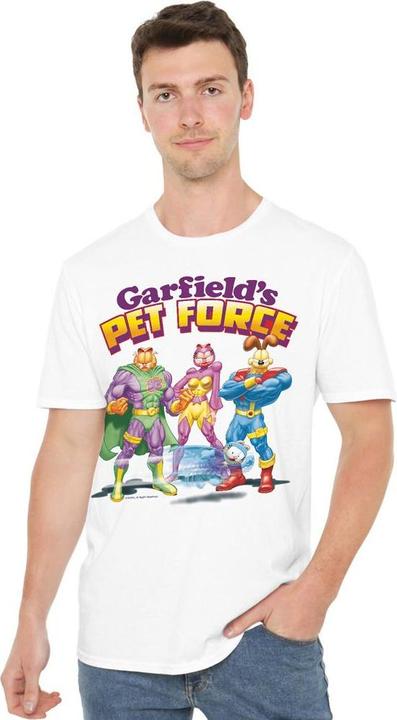 Immagine prodotto Garfield Heroes Await Maglietta Uomo (4XL)