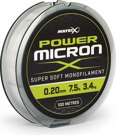 Actual product image Matrix power micron monofilament line x 100m (4.31 kg, 23 mm)