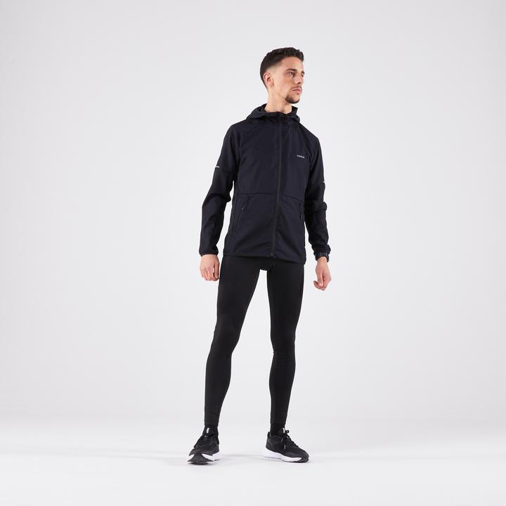 Produktbild Kiprun Laufjacke Trailrunning Herren winddicht - Run 100 schwarz (M)
