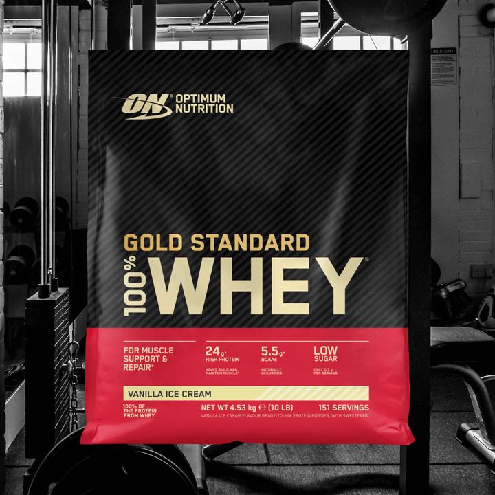 Produktbild Optimum Nutrition 100% Whey Gold Standard (Vanille, 1 Stk., 4545 g)